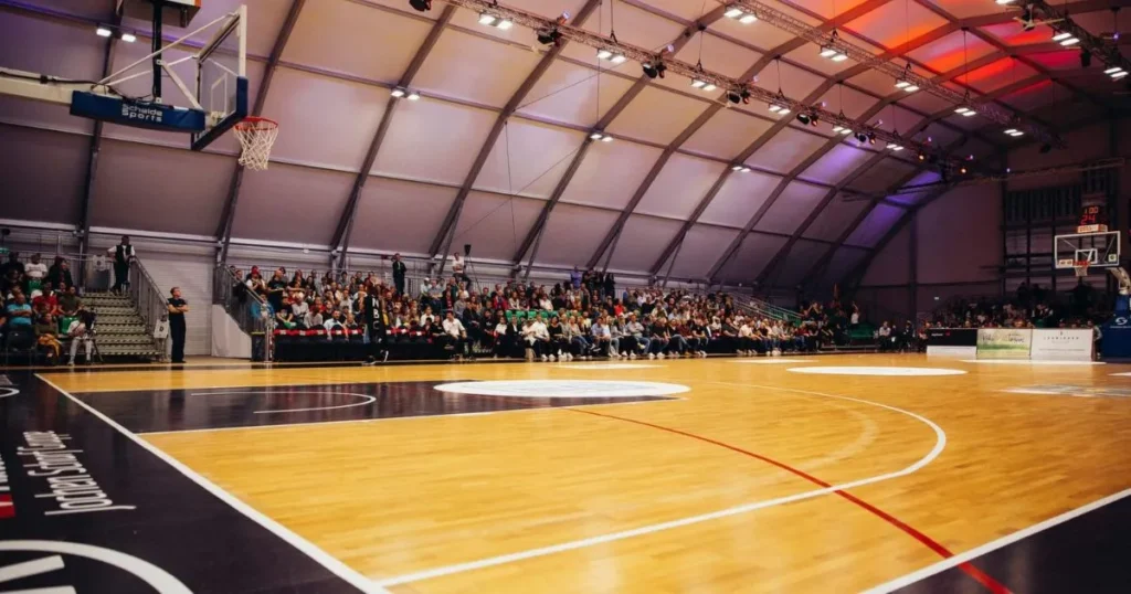 The Width of a Basketball Court