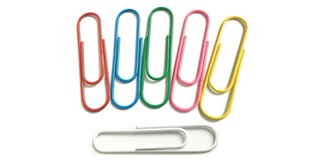 12 Common Things that are 5 Centimeters long Large Paperclip