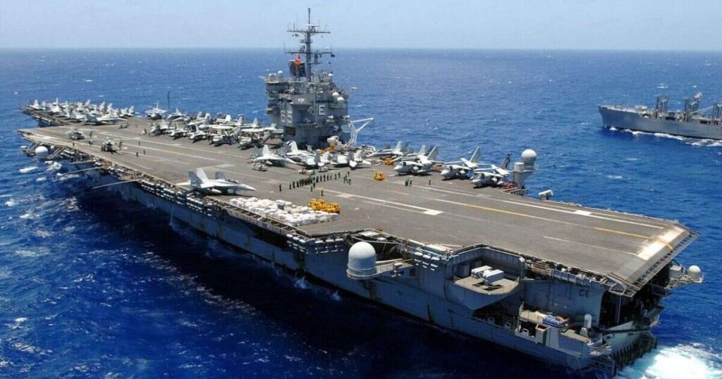 18 Things That Are 300 Feet Long or Big The USS Enterprise Aircraft Carrier's Flight Deck Width