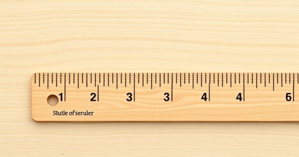 13 Common Things That Are 7 Inches Long Wooden Ruler Section