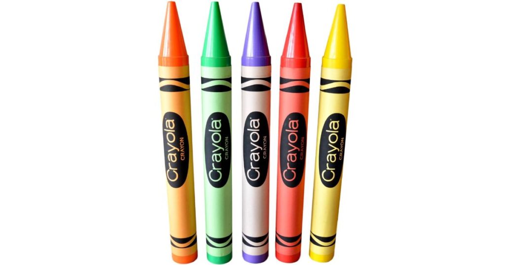 13 Everyday Objects that are approximately 3 Inches long Crayons