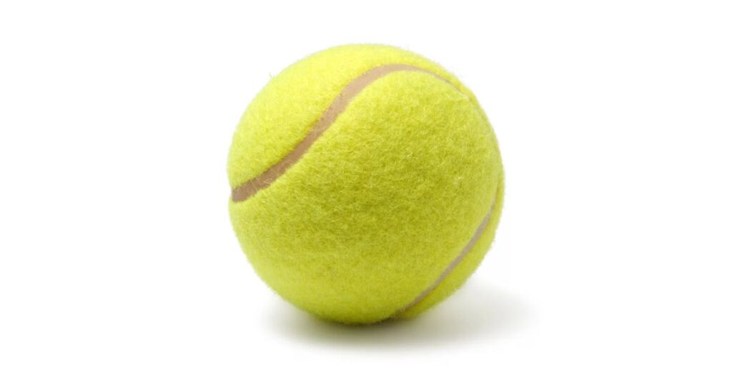 13 Everyday Objects that are approximately 3 Inches long Tennis ball