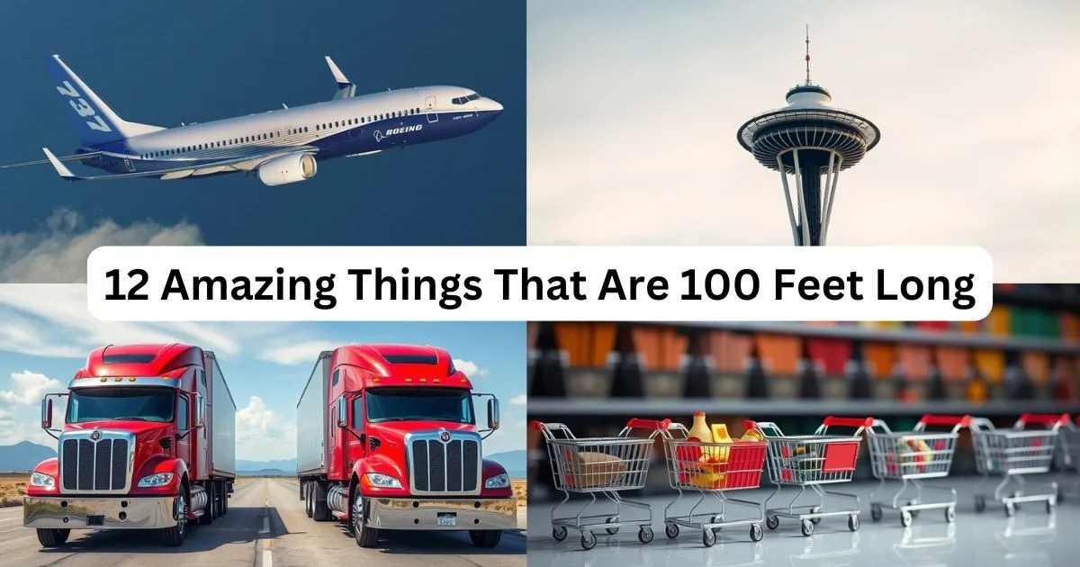 How Long is 100 Feet? 12 Amazing Things That Are 100 Feet Long