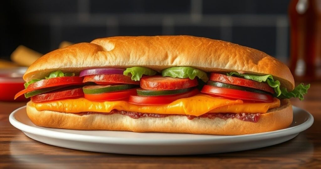 13 Common Things That are 15 Inches Long Large Submarine Sandwich