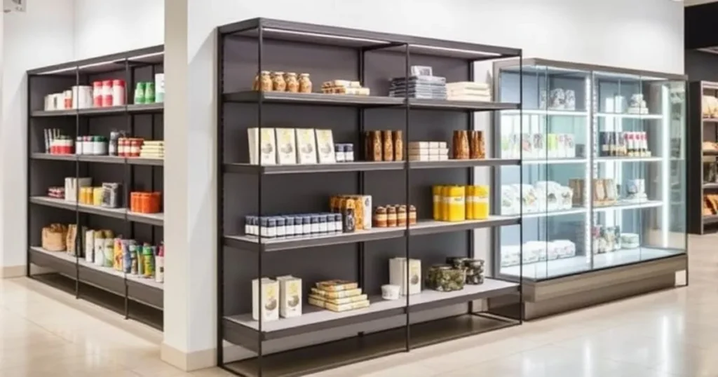 18 Things That Are About 50 Inches Long or Big Commercial Display Shelving