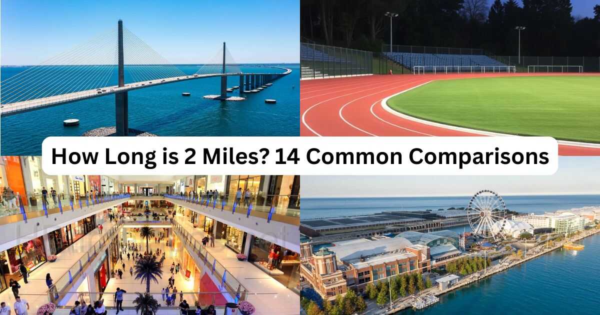 How Long is 2 Miles? 14 Common Comparisons