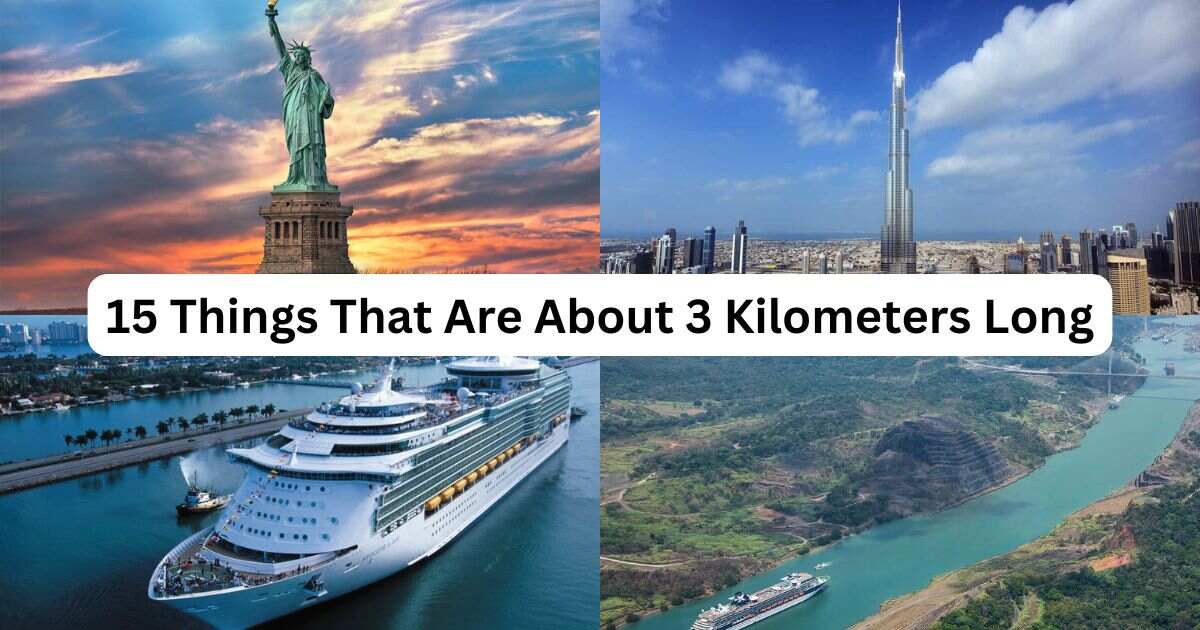 How Long is 3 Kilometers? 15 Things That Are About 3 Kilometers Long