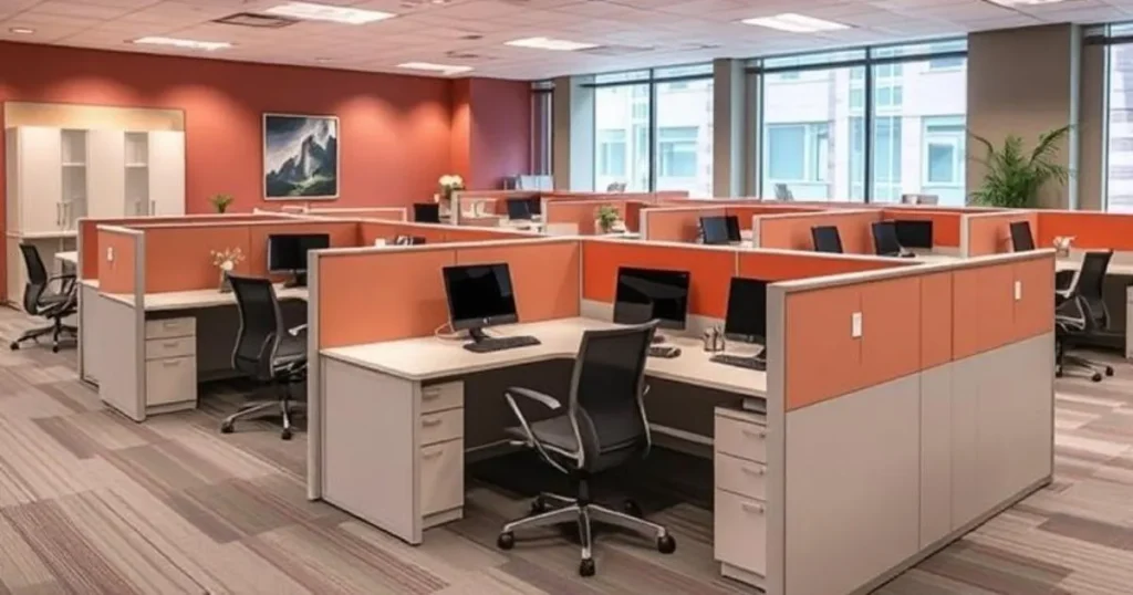 How Tall is 48 Inches in Feet? 14 Common Things That are 48 Inches In Feet Typical Office Desk Partitions